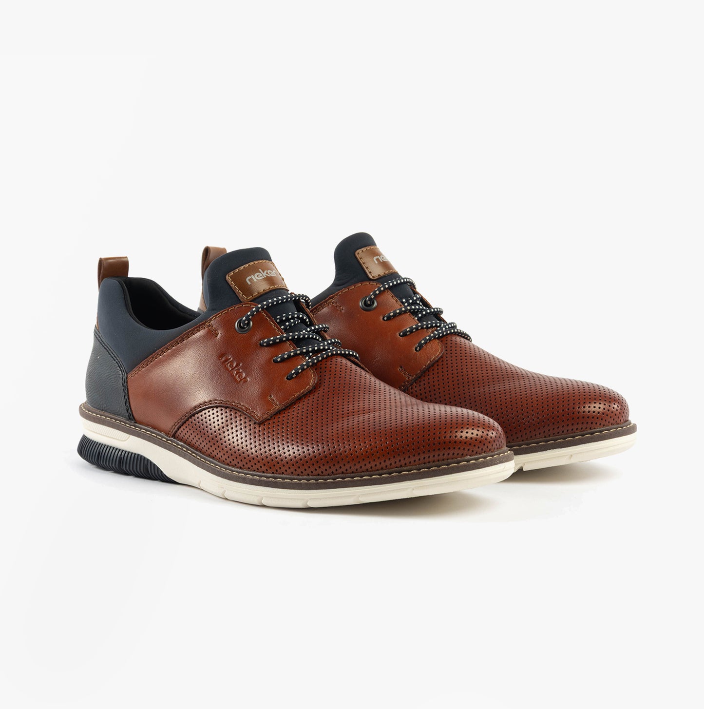 Rieker 14450 Mens Casual Shoes Brown