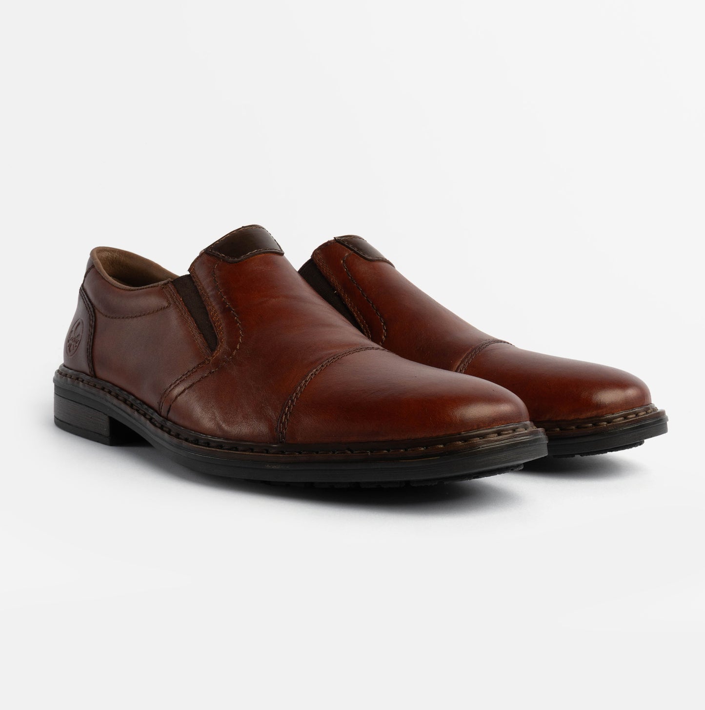 Rieker 17659-23 Mens Slip On Brown