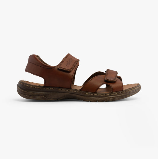 21461-24 Mens Sandals Brown