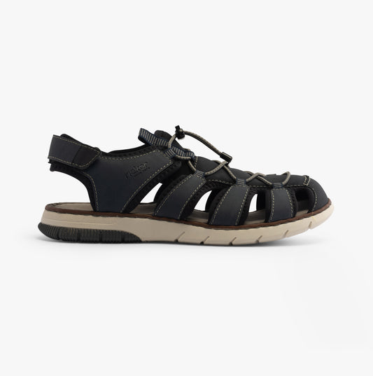 25246-14 Mens Sandals Blue