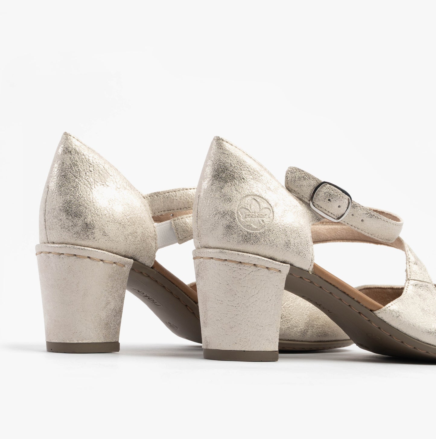 Rieker 41080-60 Womens Shoes Beige