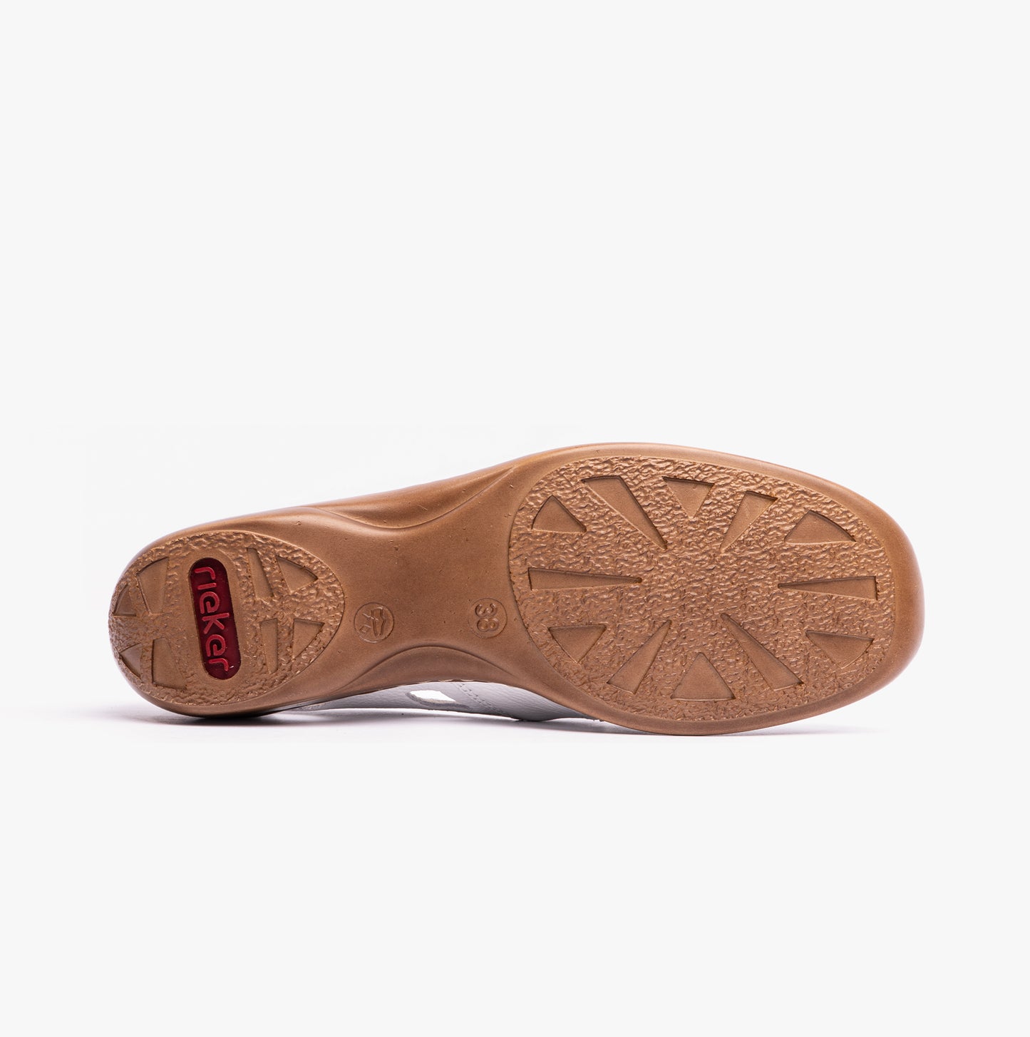 Rieker 41385 Womens Casual Shoes White
