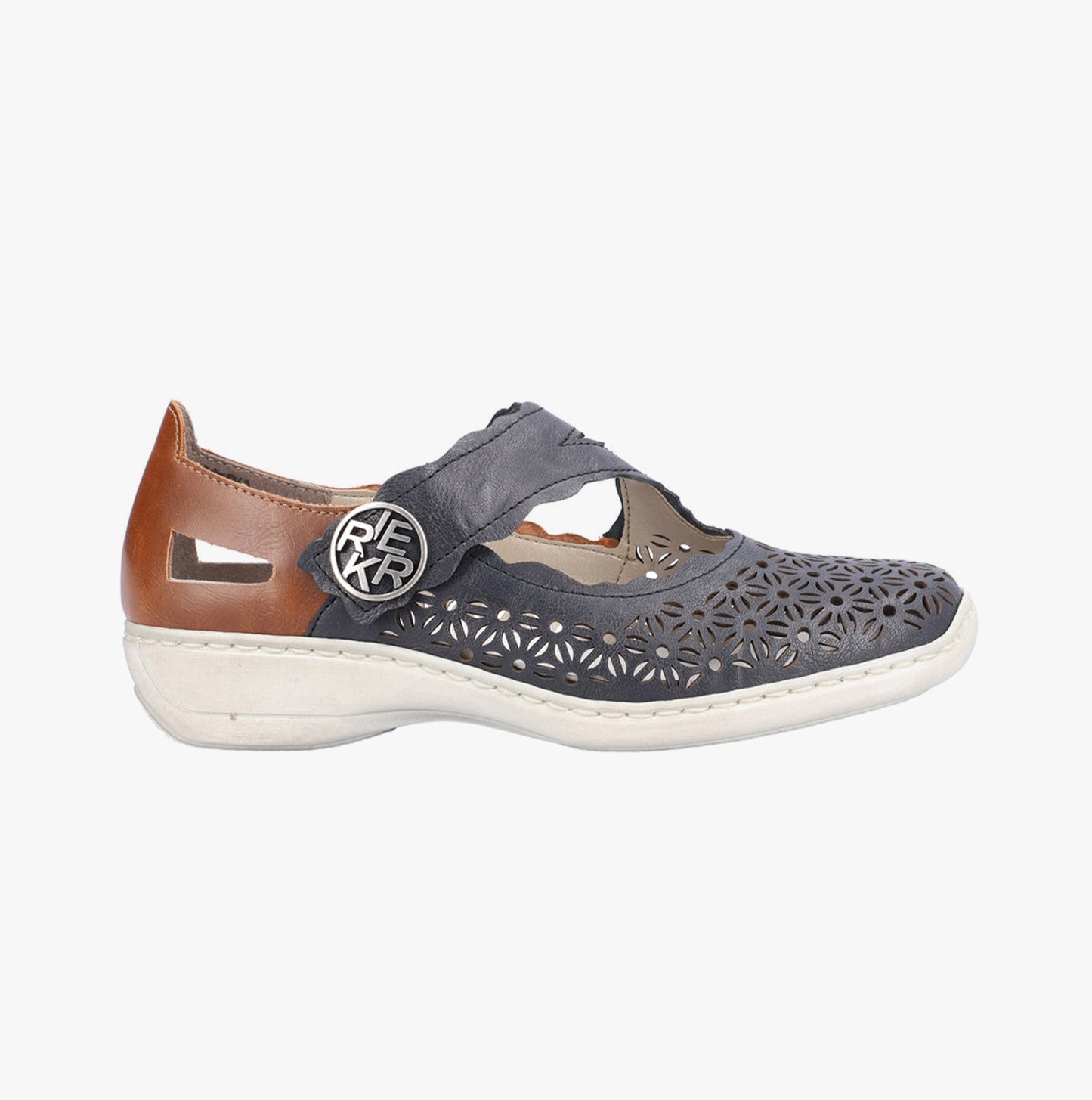 413G4-14 Womens Shoes Blue Multi