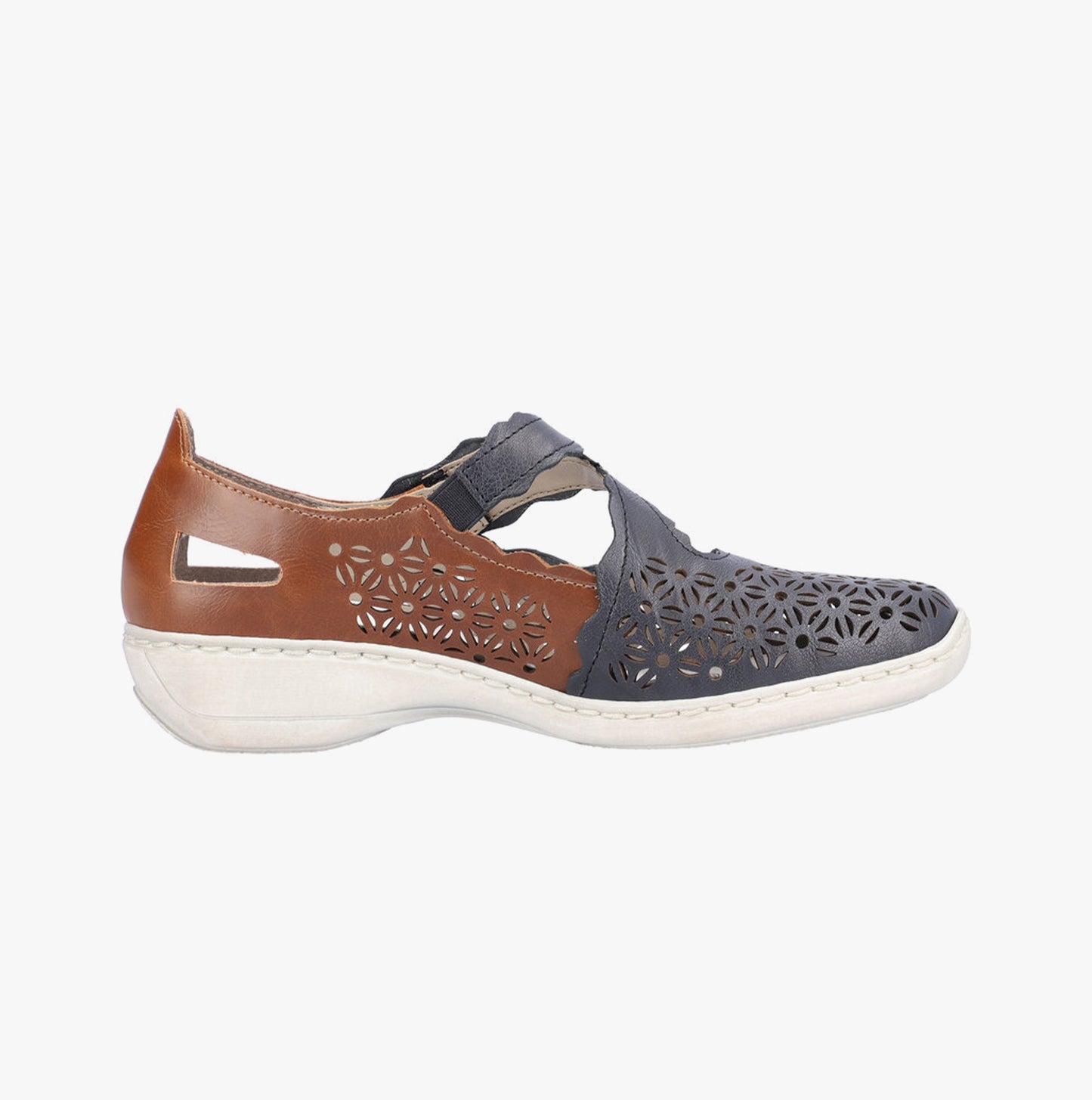 413G4-14 Womens Shoes Blue Multi