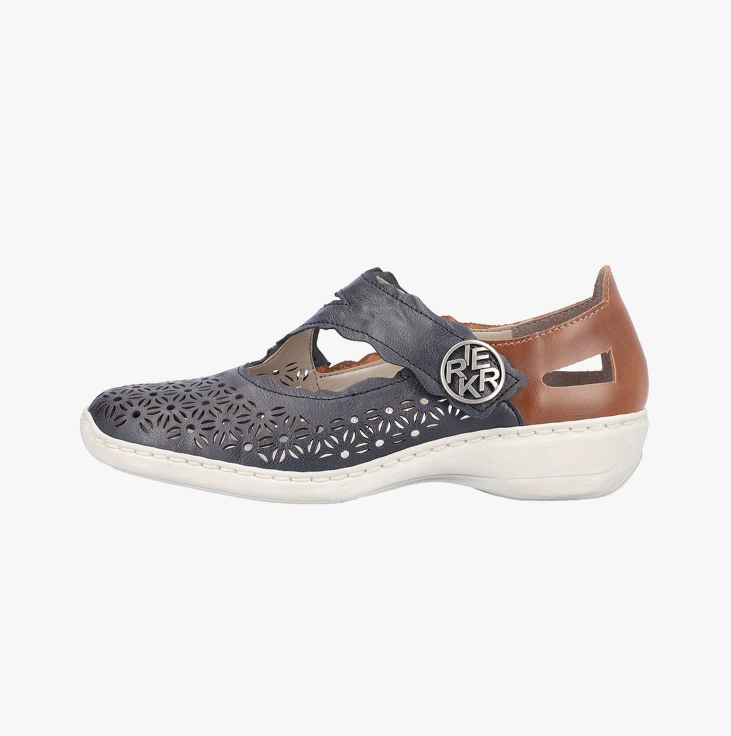 413G4-14 Womens Shoes Blue Multi