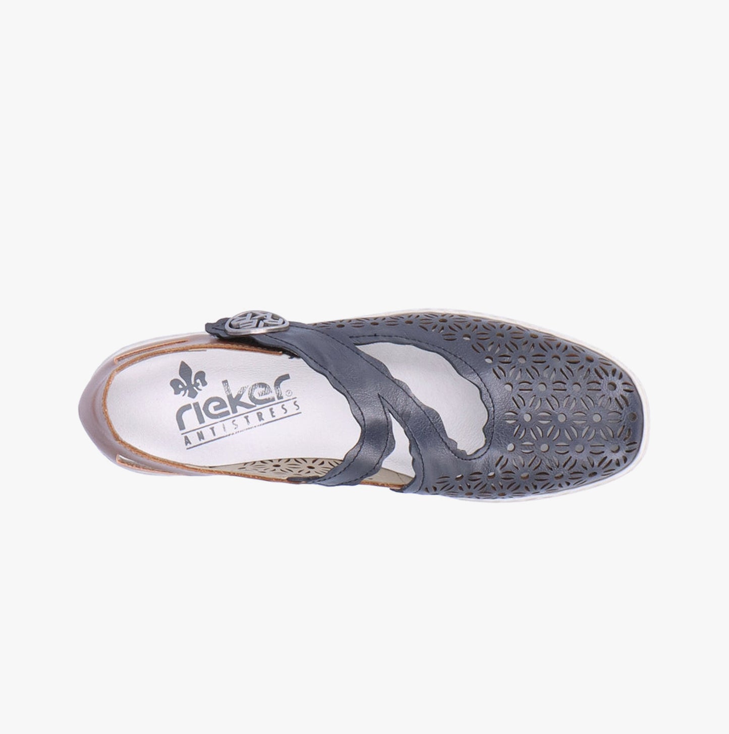 413G4-14 Womens Shoes Blue Multi