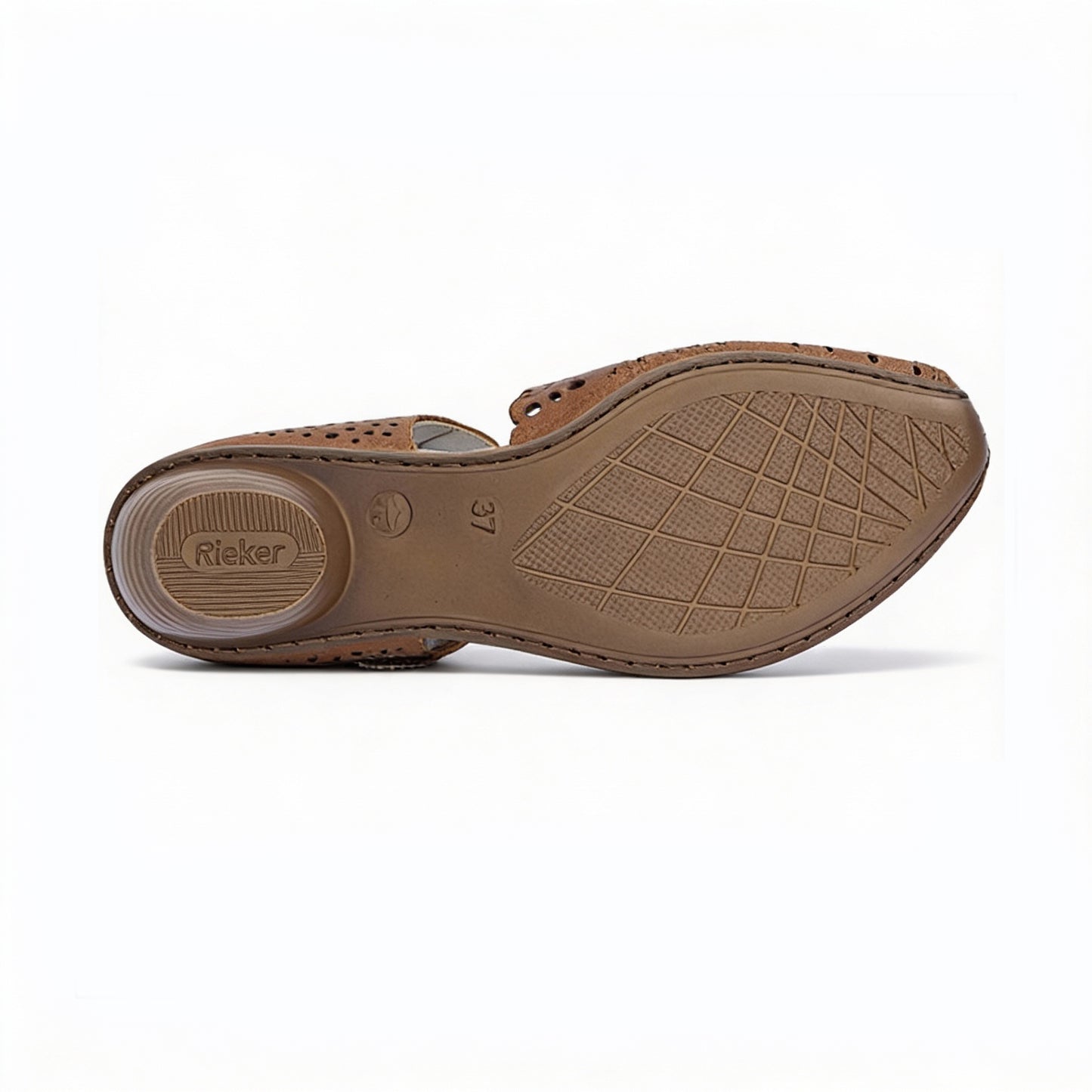 Rieker MIRJAM Womens Casual Shoes Tan
