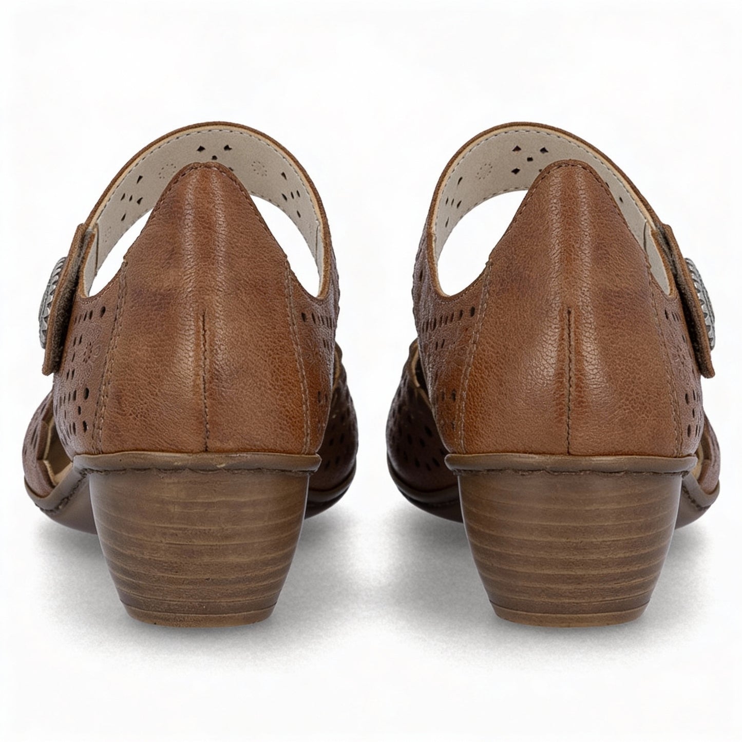 Rieker MIRJAM Womens Casual Shoes Tan