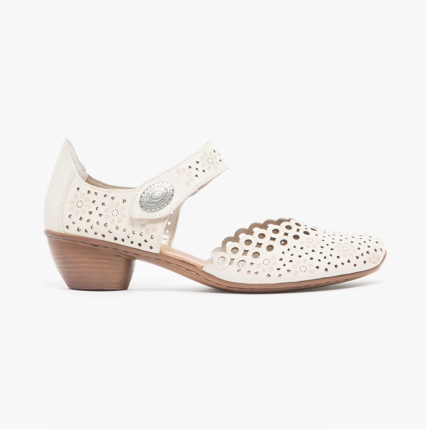 Rieker 43753-60 Womens Shoes Beige