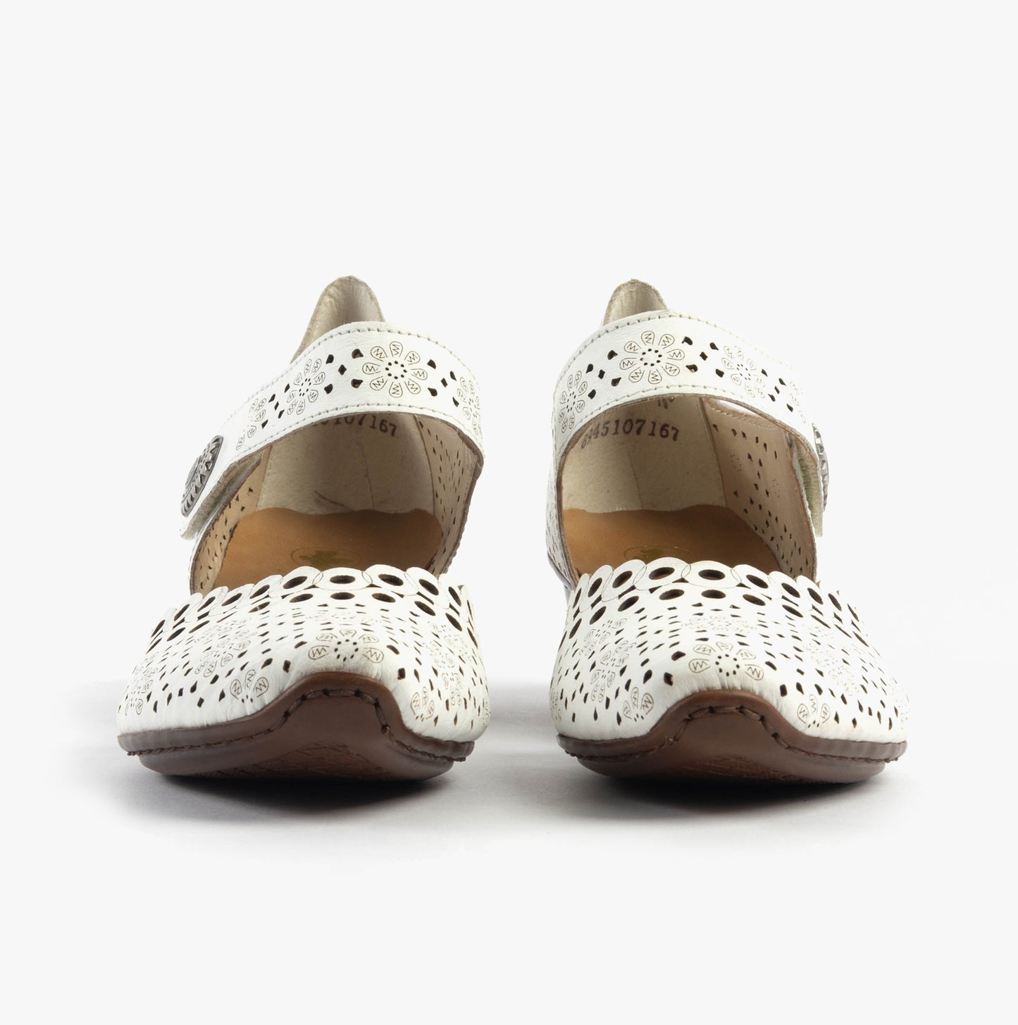 Rieker 43753-80 Womens Shoes White