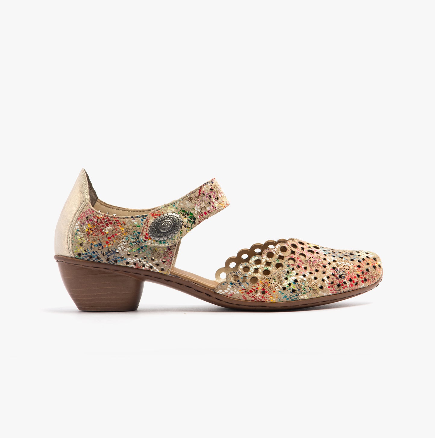 Rieker 43753 Womens Casual Shoes Multi