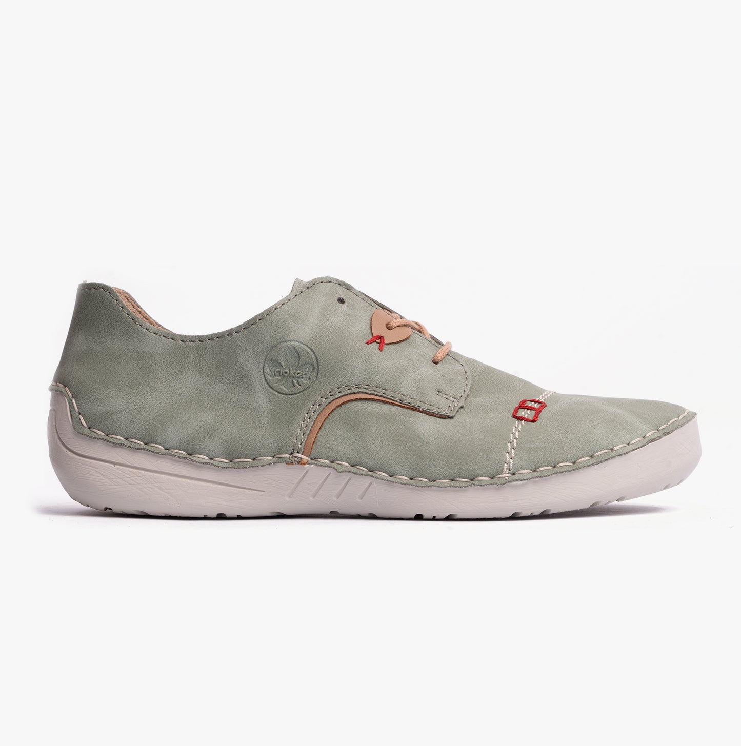 Rieker 52528 Womens Comfort Shoes Green