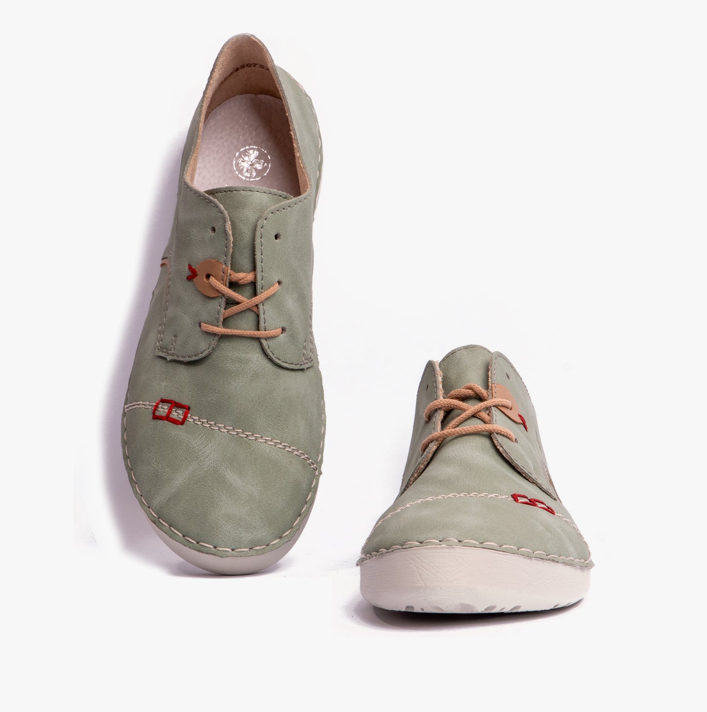 Rieker 52528 Womens Comfort Shoes Green