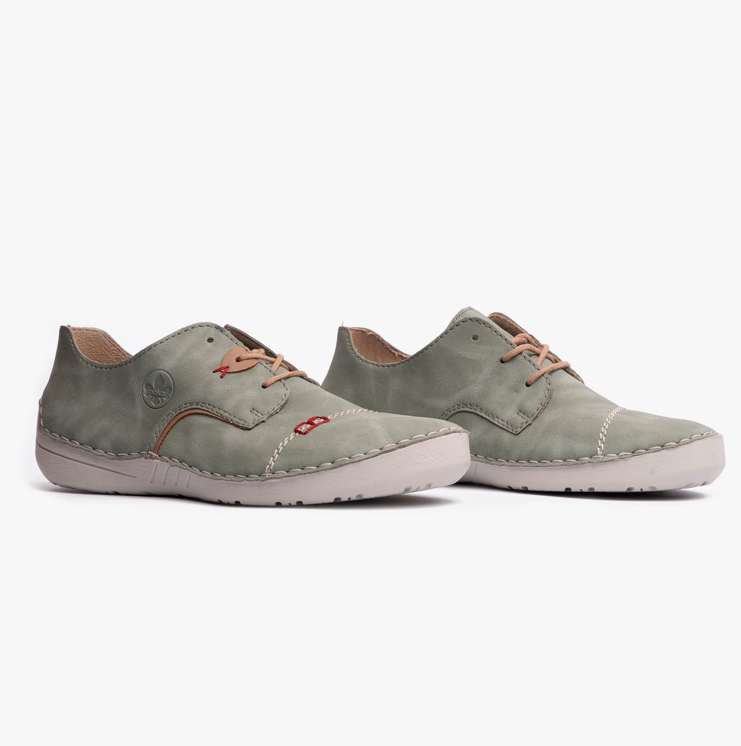 Rieker 52528 Womens Comfort Shoes Green