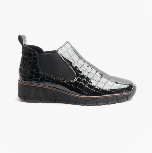 53794-01 Womens Ankle Boots Black