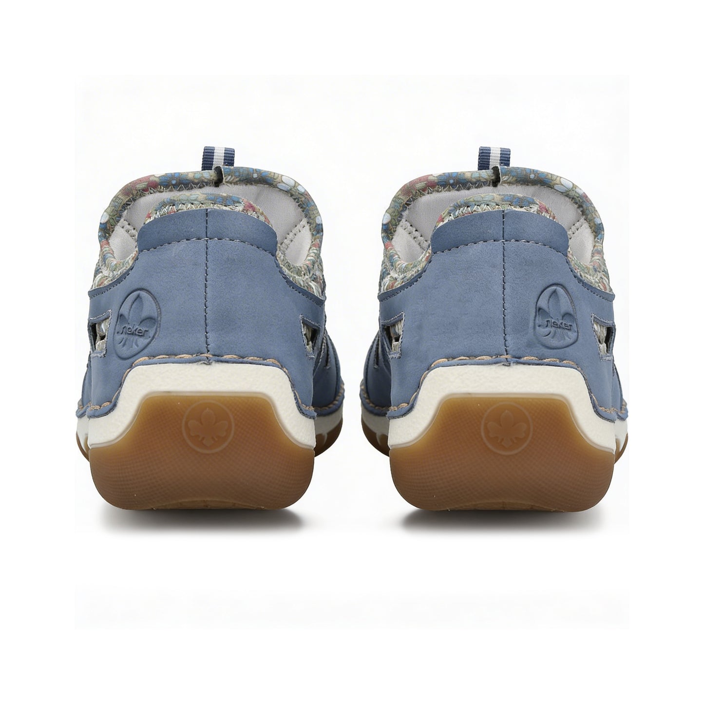 Rieker 55956 Womens Comfort Shoes Sky