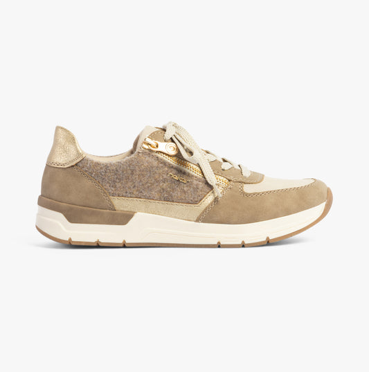 58902-64 Womens Trainers Beige