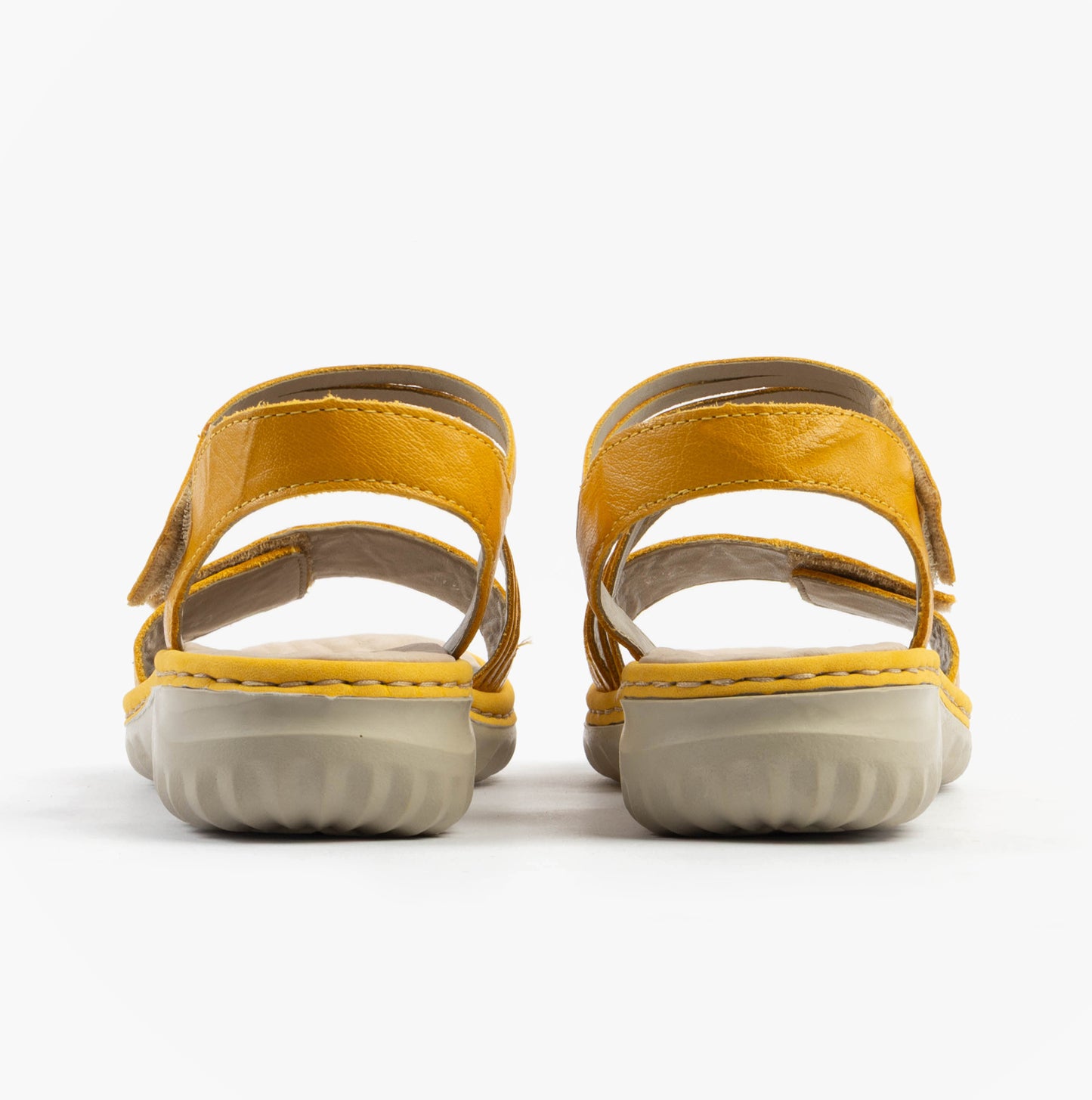 60464-68 Womens Sandals Yellow