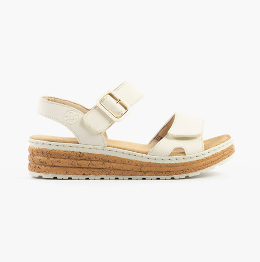 62760-60 Womens Sandals Beige