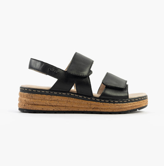 62761-00 Womens Sandals Black
