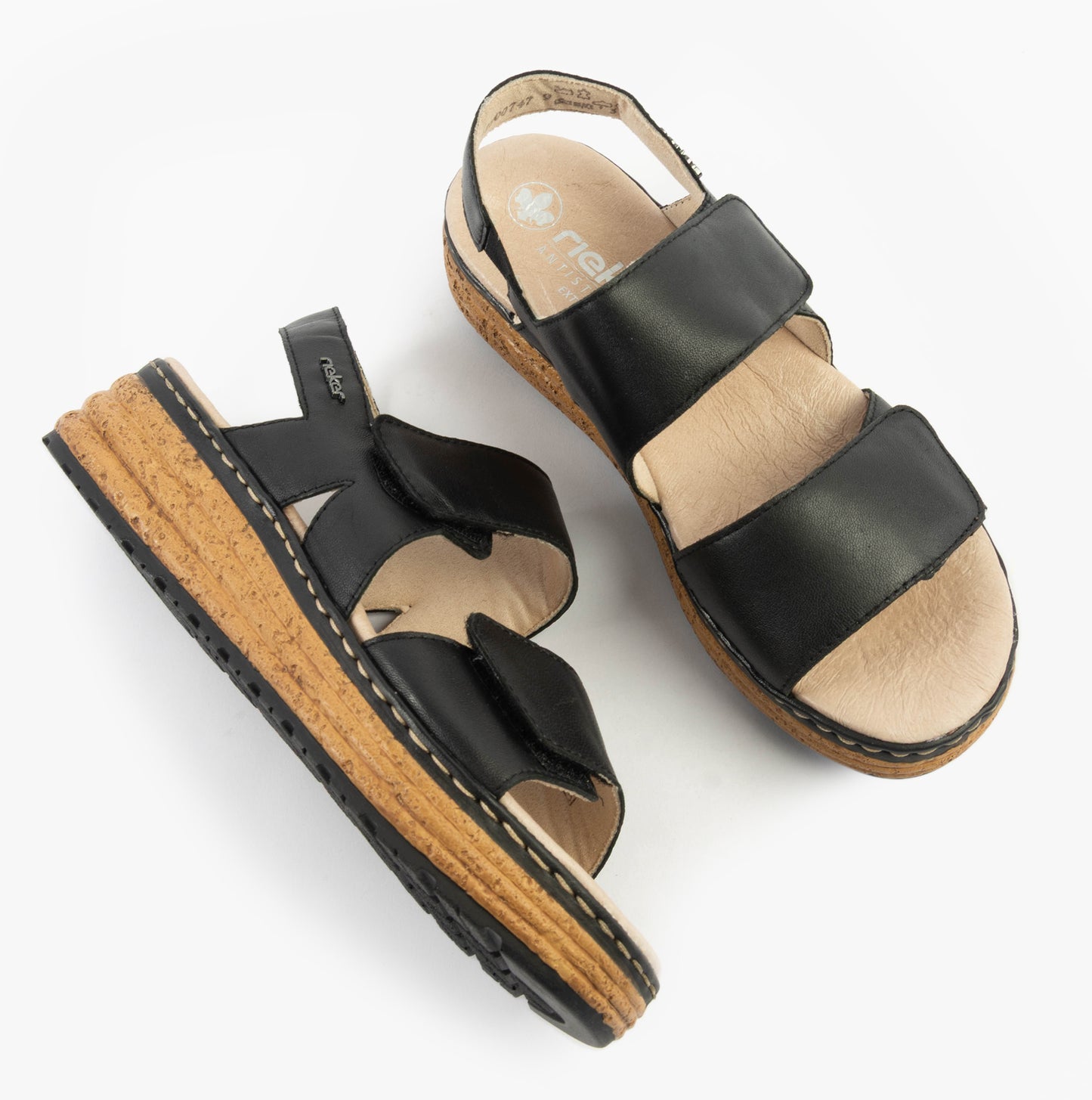 62761-00 Womens Sandals Black