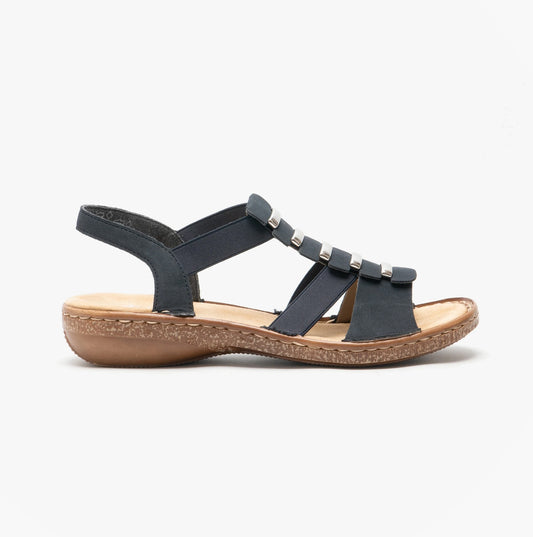 Rieker 62850-14 Womens Sandals Pacific