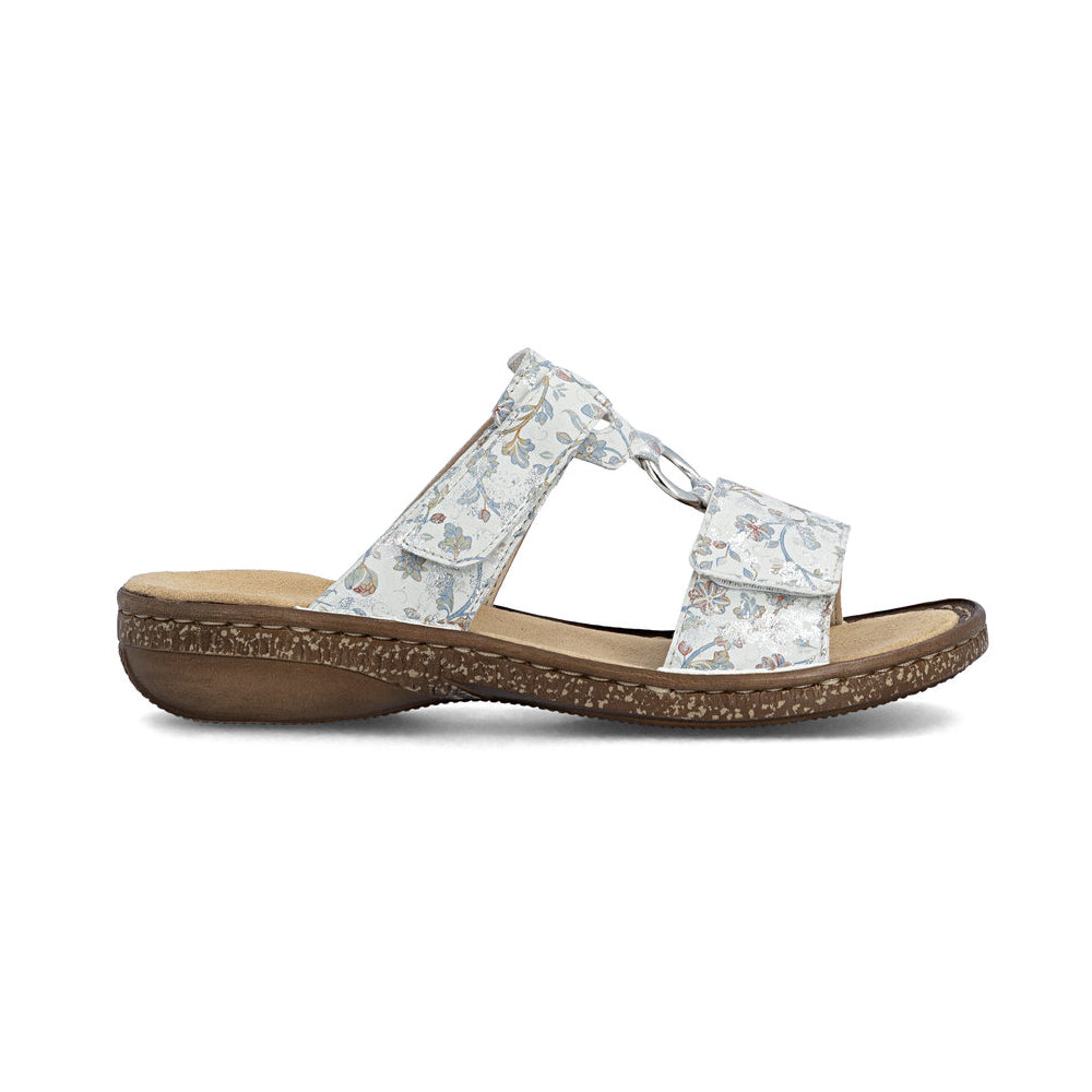Rieker 628P9-91  Womens Ankle Strap Sandals Multi