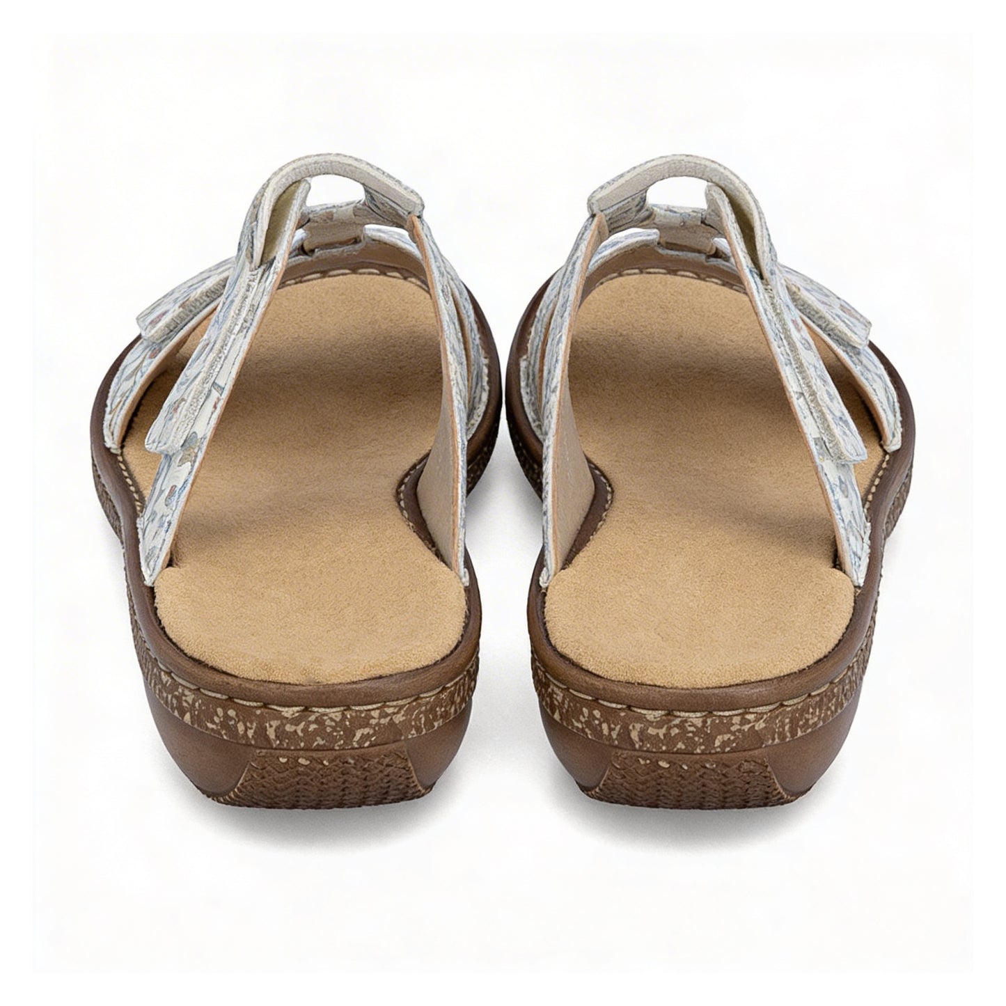 Rieker 628P9-91  Womens Ankle Strap Sandals Multi