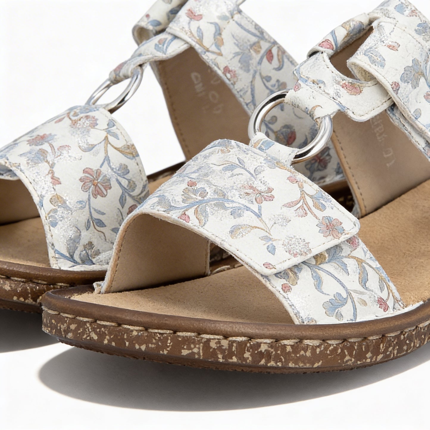 Rieker 628P9-91  Womens Ankle Strap Sandals Multi