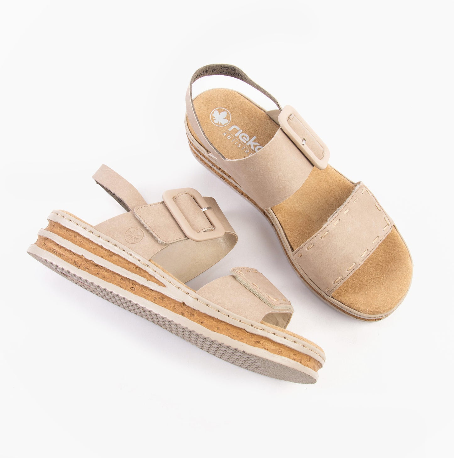 62950-62 Womens Sandals Beige