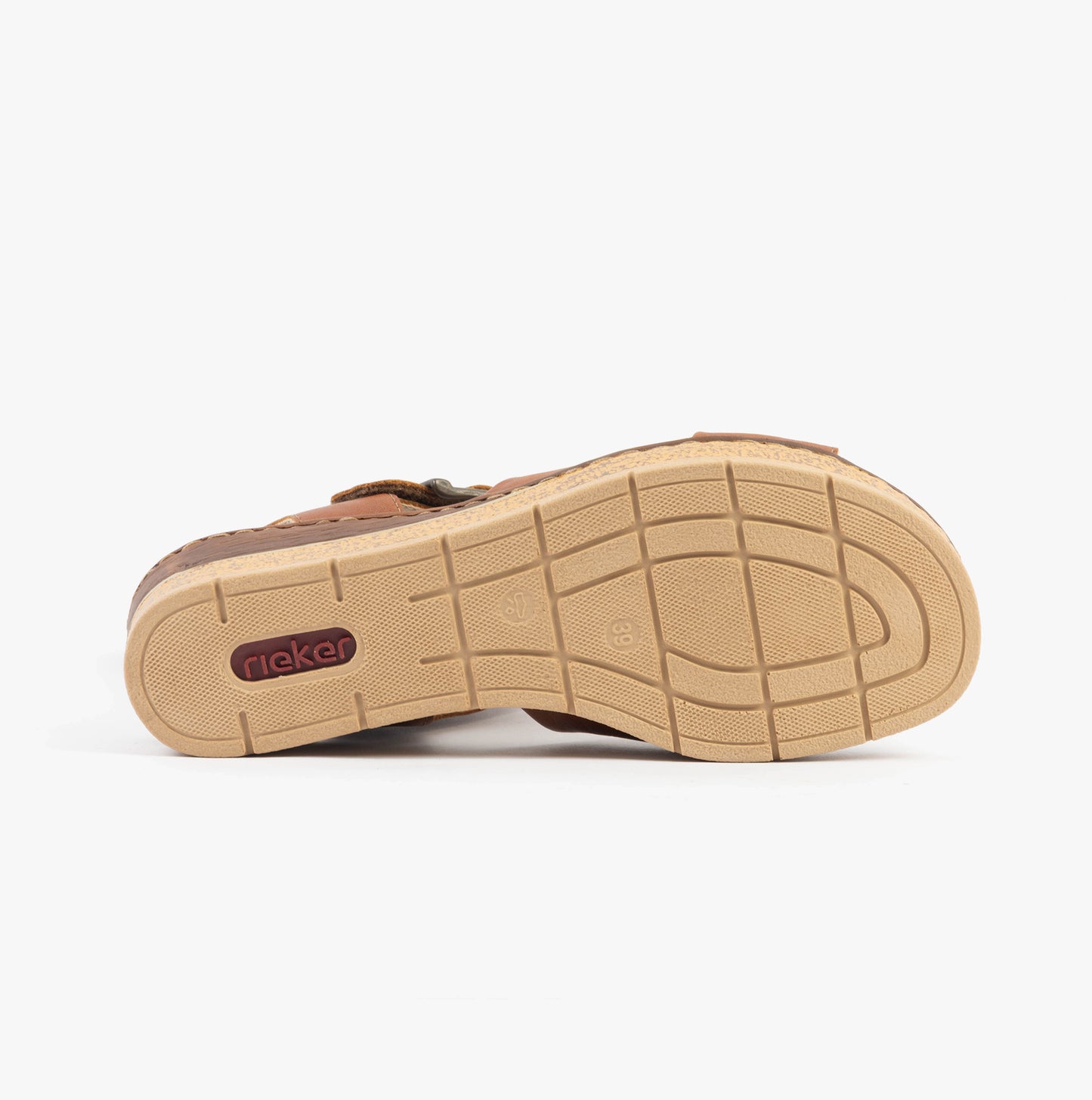Rieker 63795-22 Womens Sandals Brown