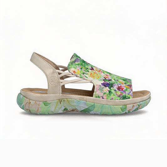Rieker 64841 Womens Ankle Strap Sandals Multi