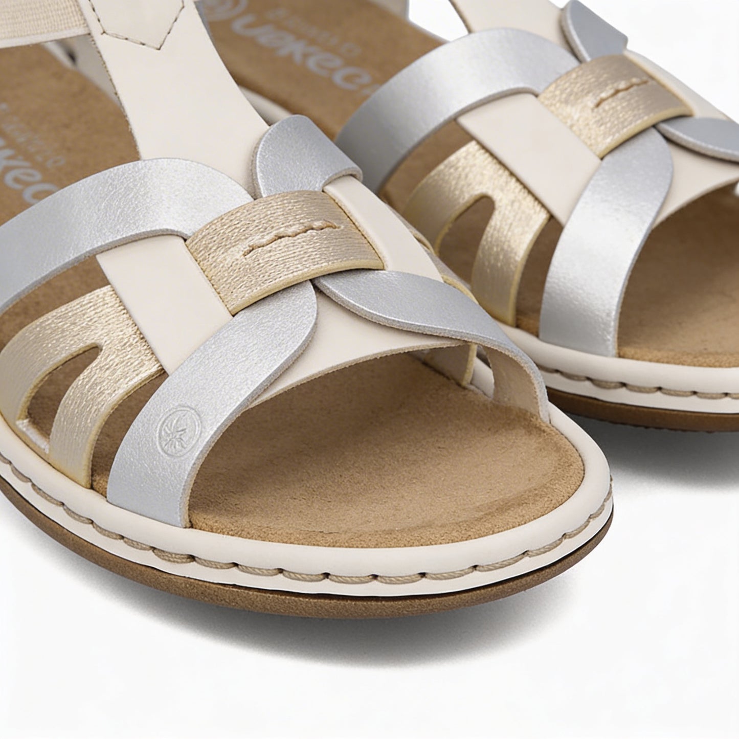 Rieker 65918 Womens Slingback Sandals Multi