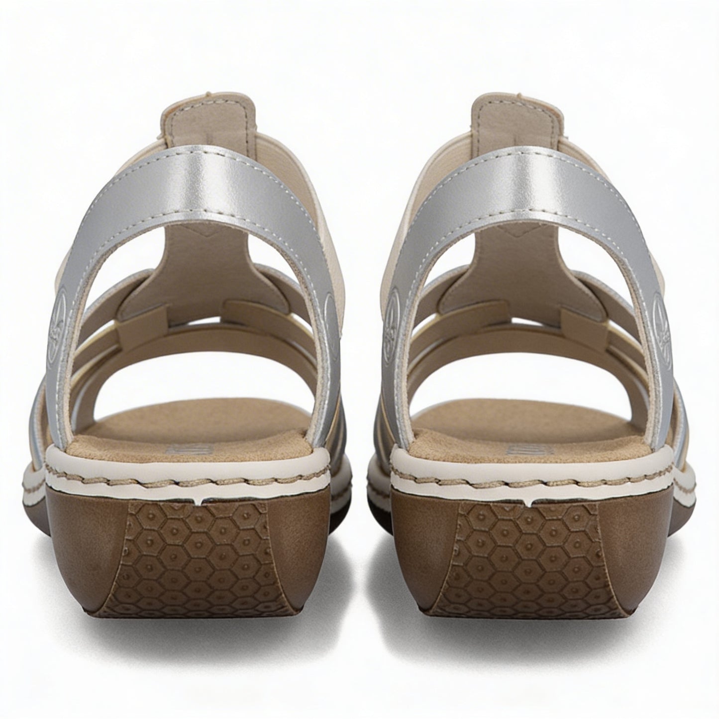 Rieker 65918 Womens Slingback Sandals Multi
