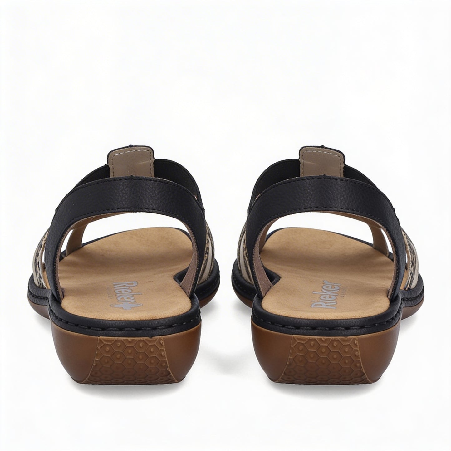 Rieker 65918-92 Womens Ankle Strap Sandals Multi