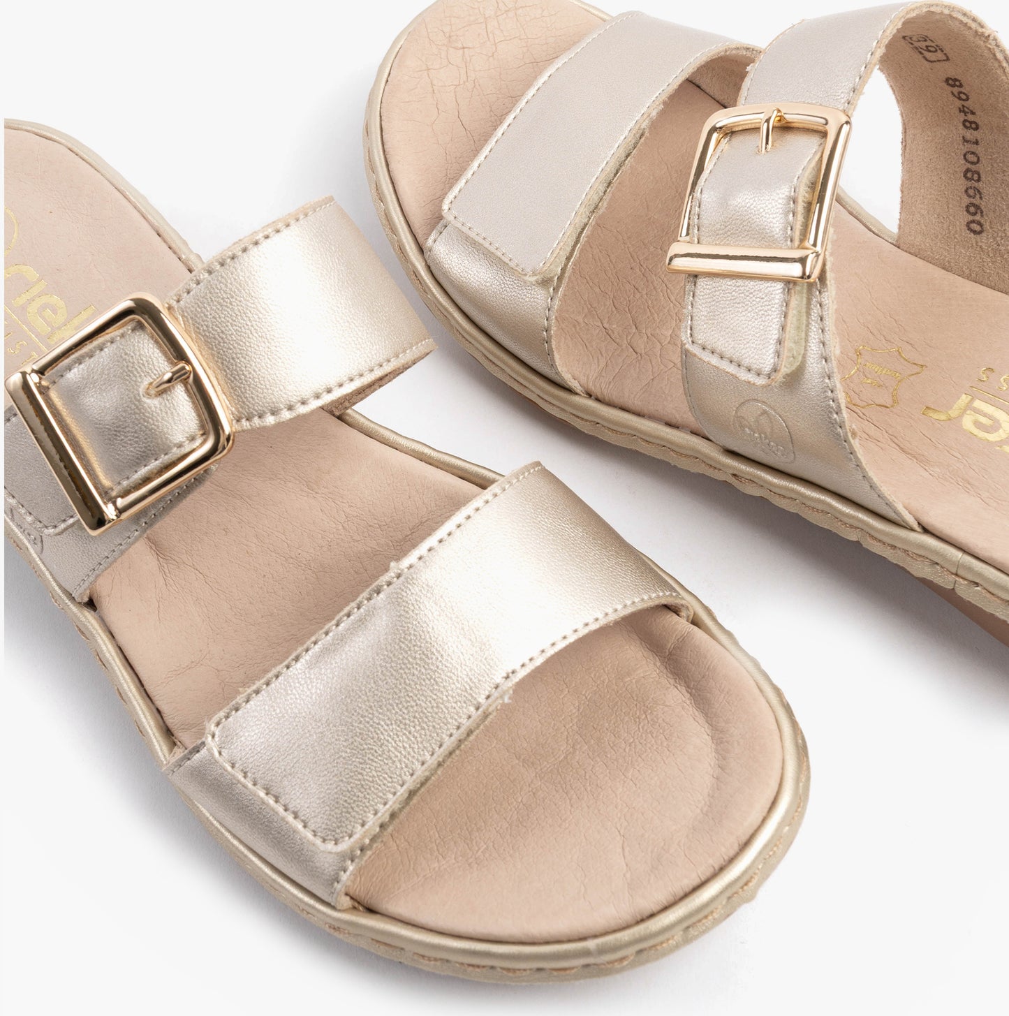 65957-90 Womens Sandals Gold