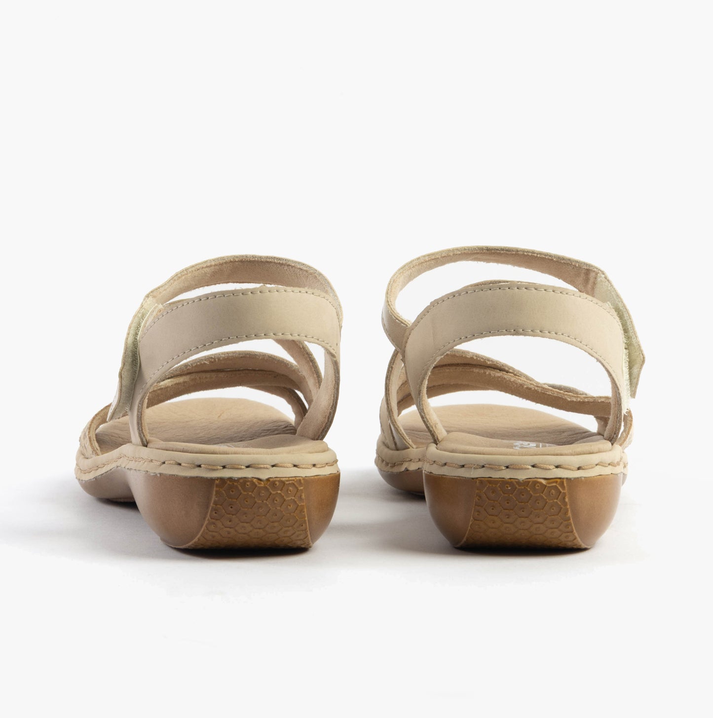 65965-60 Womens Sandals Beige Combination