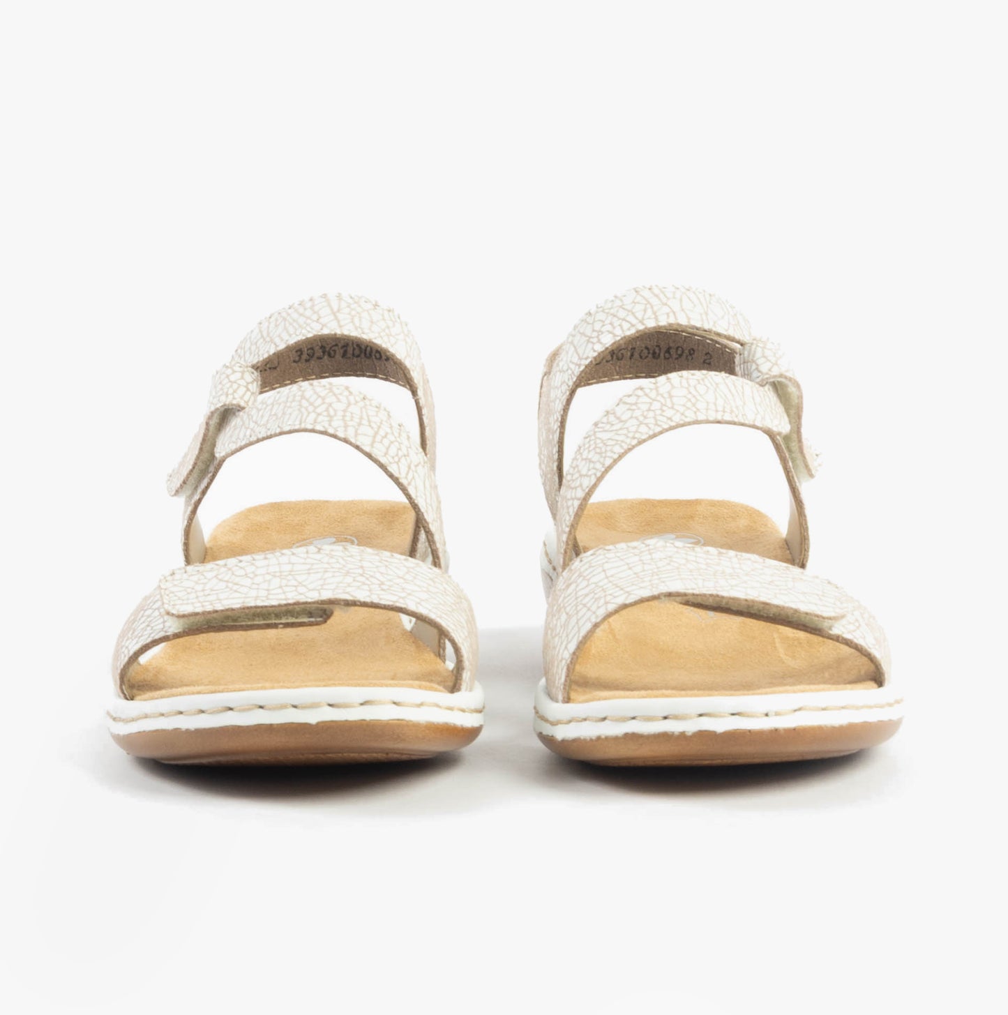 Rieker 659C7-81 Womens Sandals White