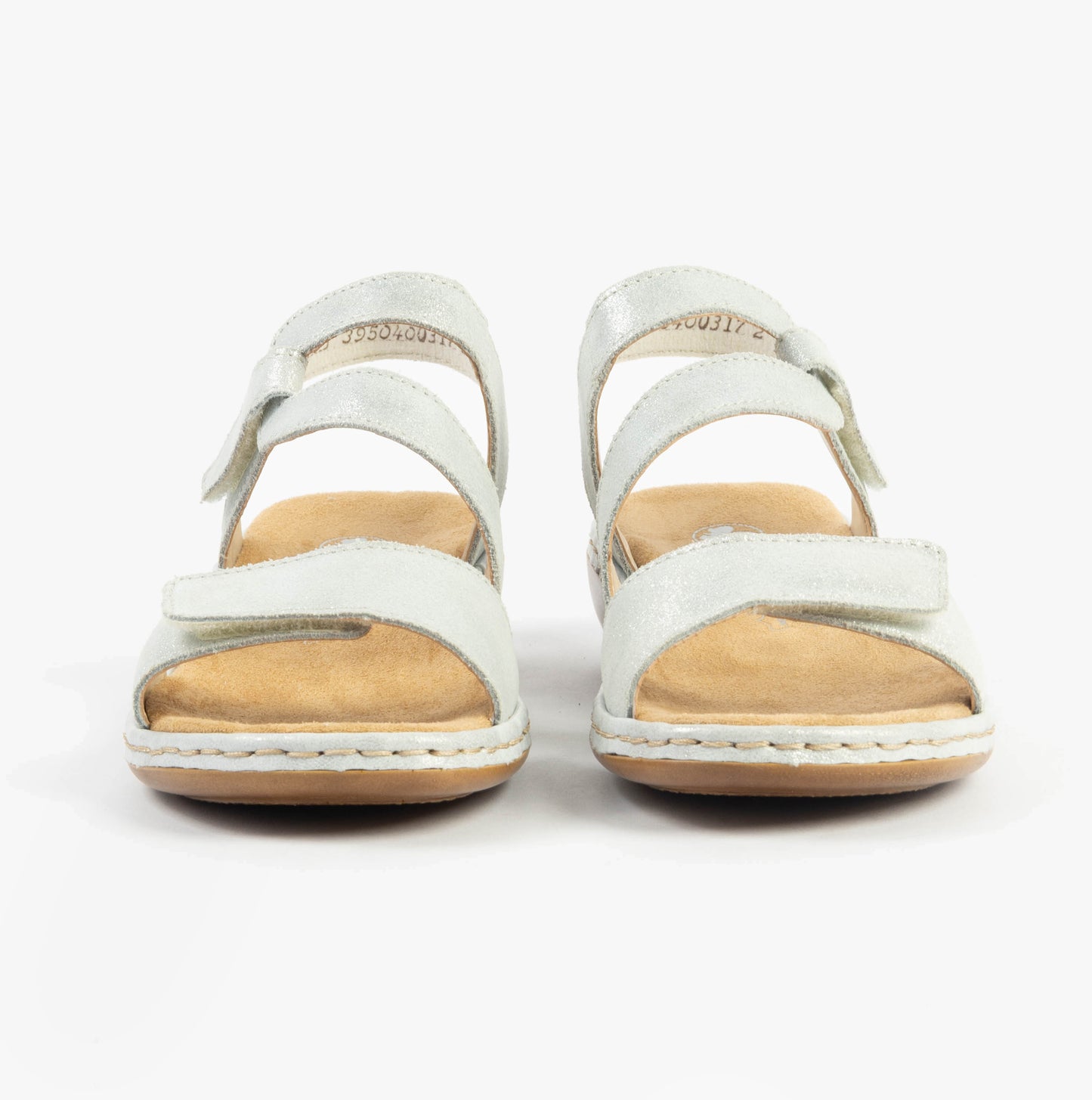 659C7-93 Womens Sandals Silver/Platinum