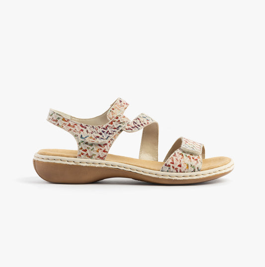Rieker 659C7-94 Womens Sandals Multi
