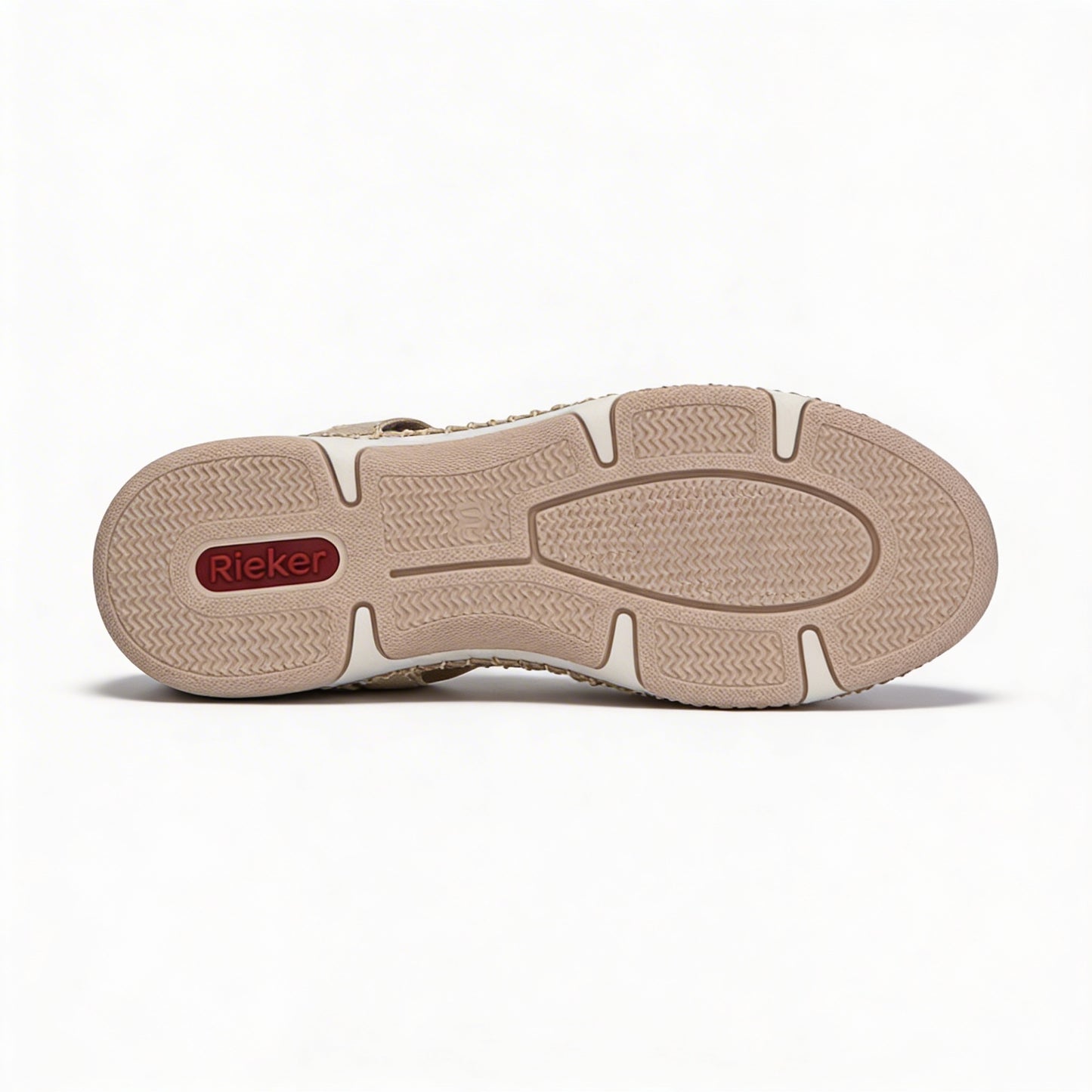 Rieker 66201 Womens Slingback Sandals Cream