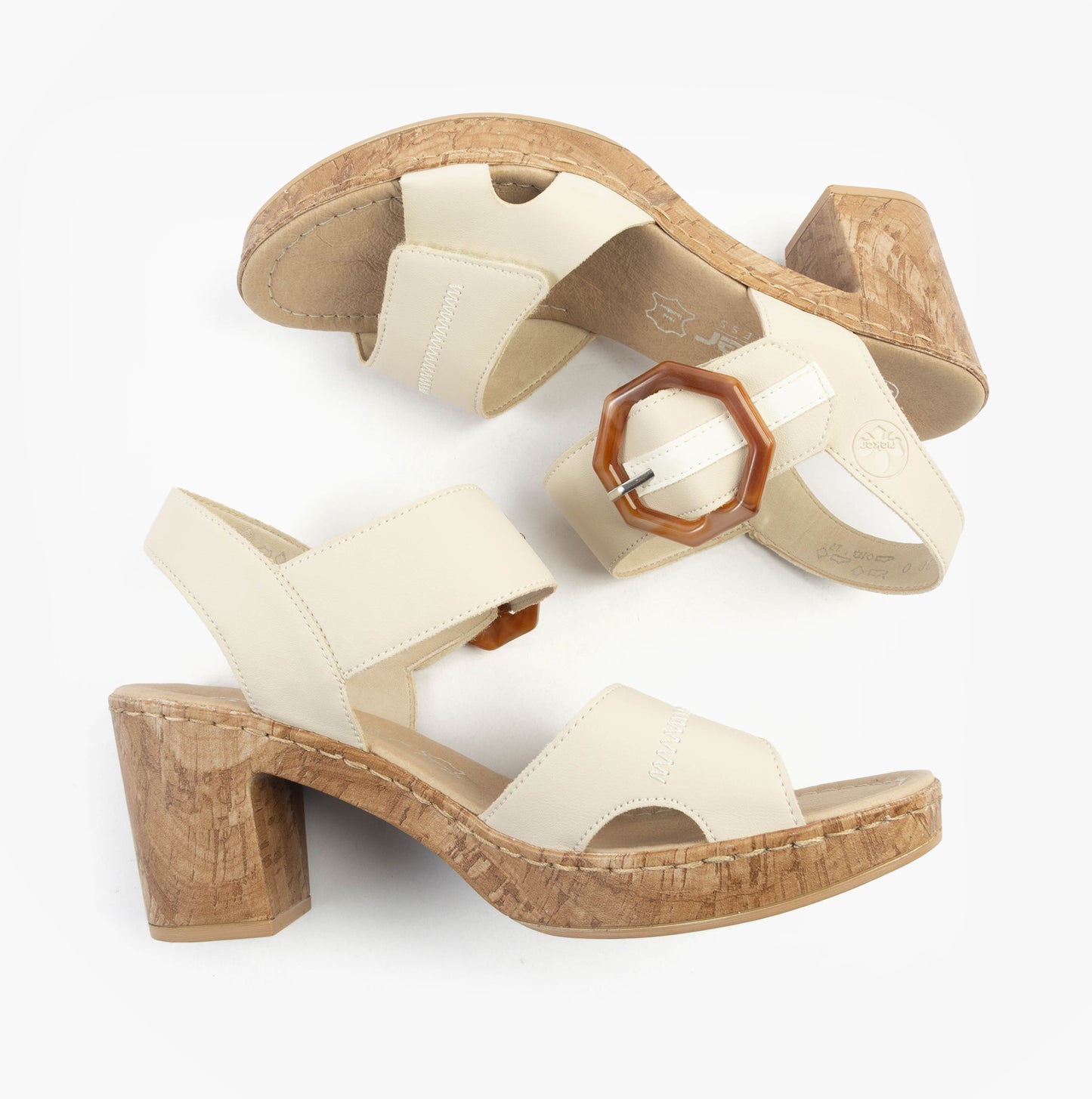 66876-60 Womens Sandals Beige