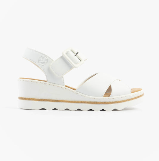 67463-80 Womens Sandals White