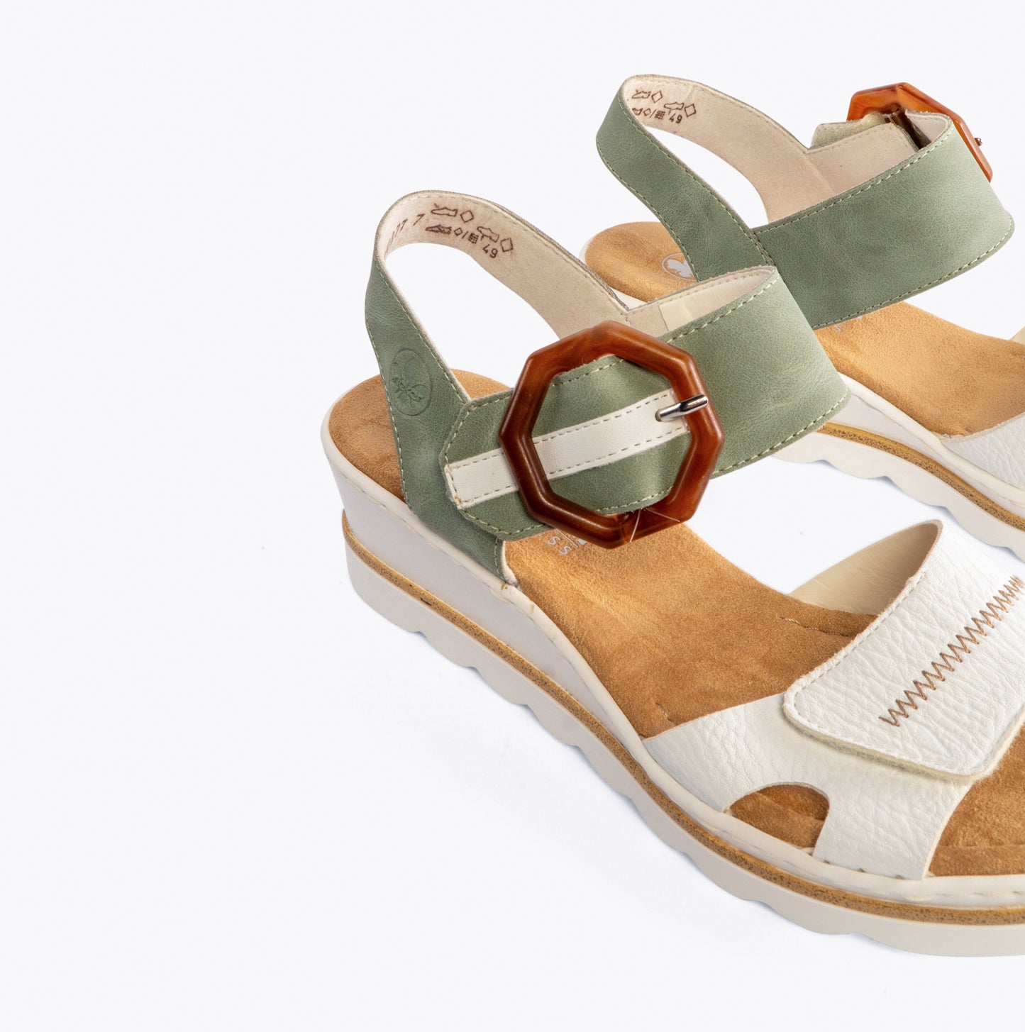 67476-81 Womens Sandals Green