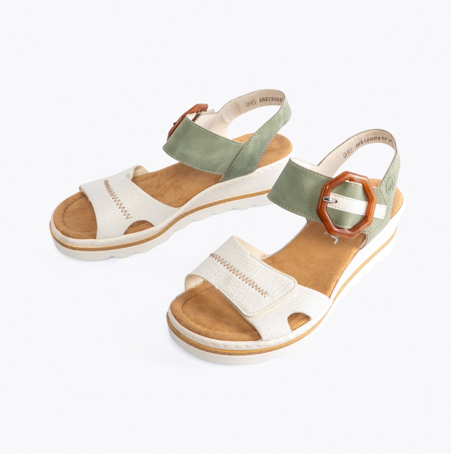 67476-81 Womens Sandals Green