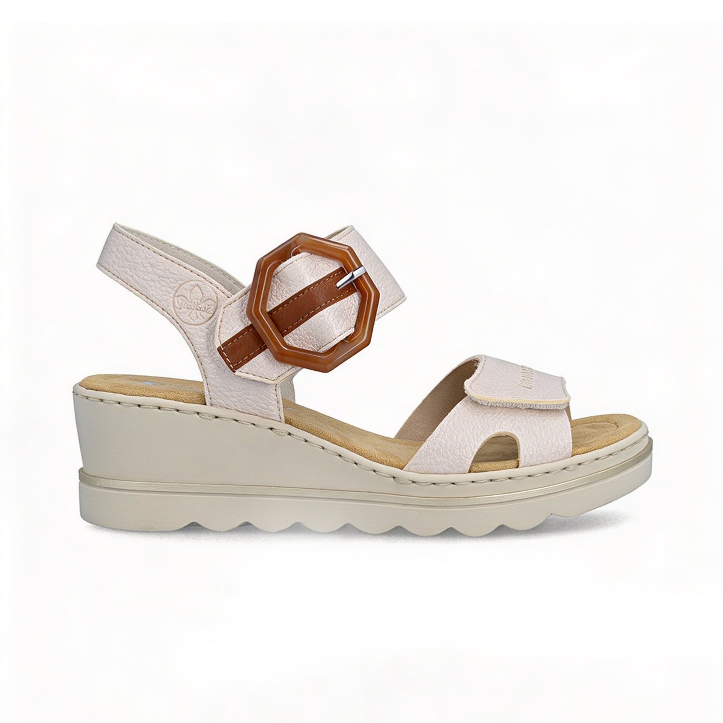 Rieker ROSE Womens Wedge Sandals Multi