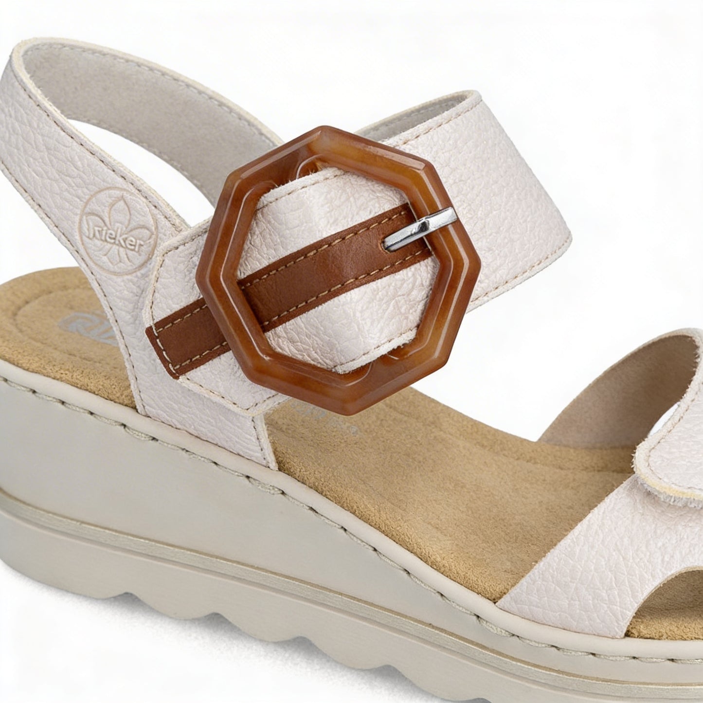 Rieker ROSE Womens Wedge Sandals Multi