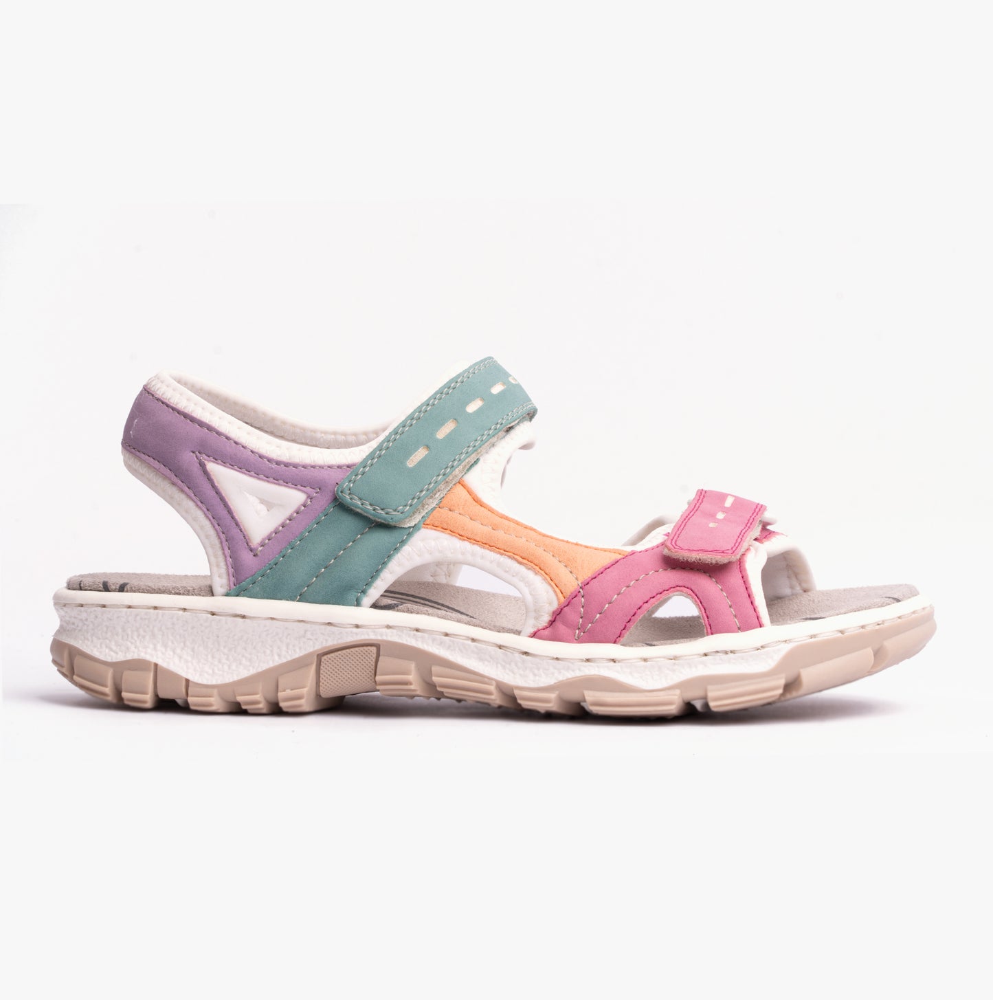 Rieker 68866 Womens Hiking & Trail Sandals Multi