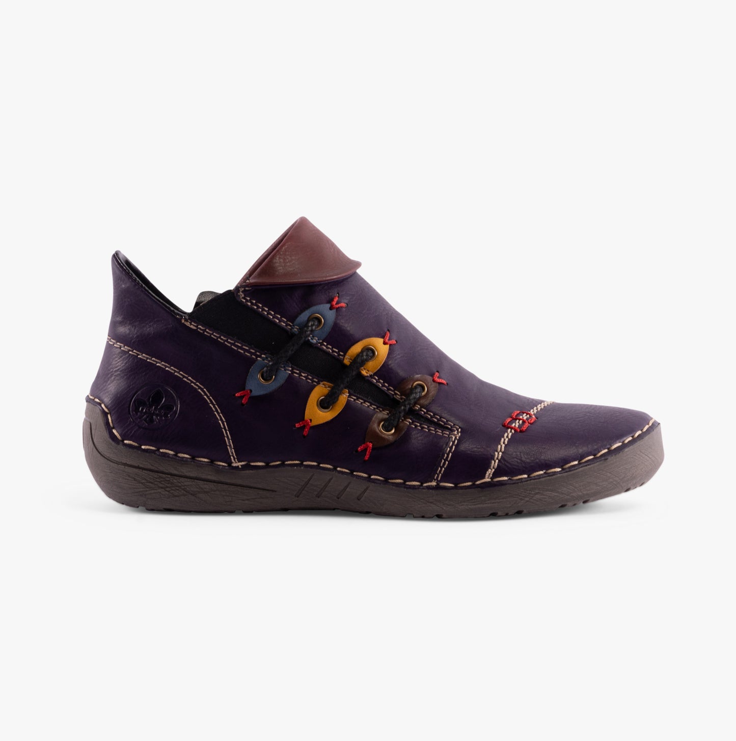 72581-30 Womens Ankle Boots Purple