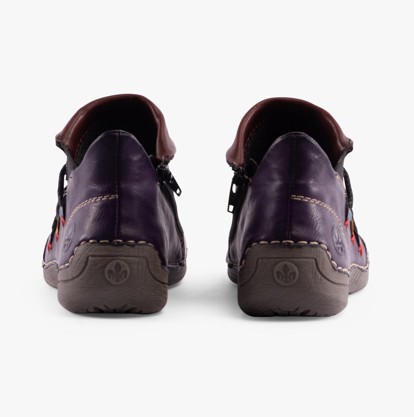 72581-30 Womens Ankle Boots Purple